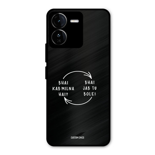 Jab Tu Bole iQOO Z9 Mobile Back Cover - Typography PrintShield Case