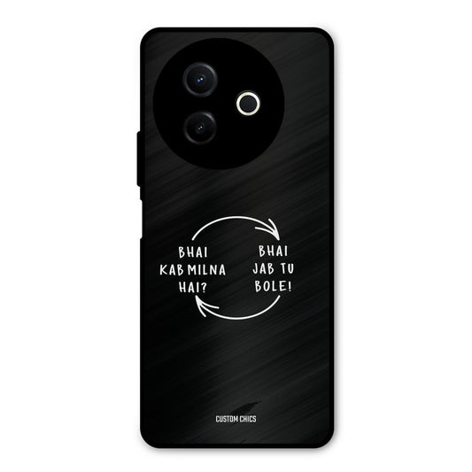 Jab Tu Bole Vivo Y39 Mobile Back Cover - Typography PrintShield Case