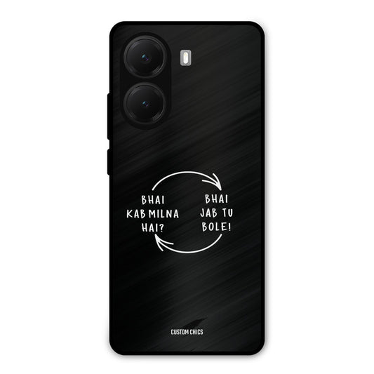 Jab Tu Bole Poco X7 Pro Mobile Back Cover - Typography PrintShield Case