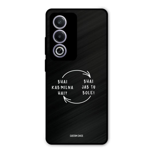 Jab Tu Bole Oppo K12x Mobile Back Cover - Typography PrintShield Case