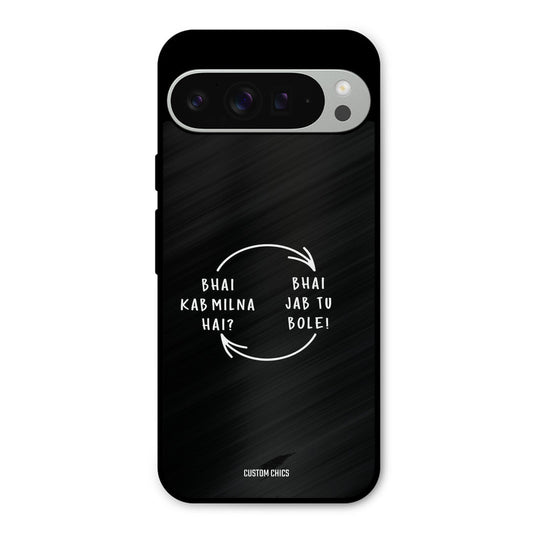 Jab Tu Bole Google Pixel 9 Pro XL Mobile Back Cover - Typography PrintShield Case