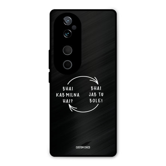 Jab Tu Bole Vivo V40 Mobile Back Cover - Typography PrintShield Case