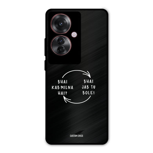 Jab Tu Bole Oppo F25 Pro Mobile Back Cover - Typography PrintShield Case