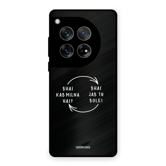 Jab Tu Bole OnePlus 12 Mobile Back Cover - Typography PrintShield Case