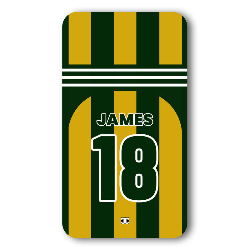 James Cricket Jersey Case – Custom Name & Number | PrintShield Mobile Cover