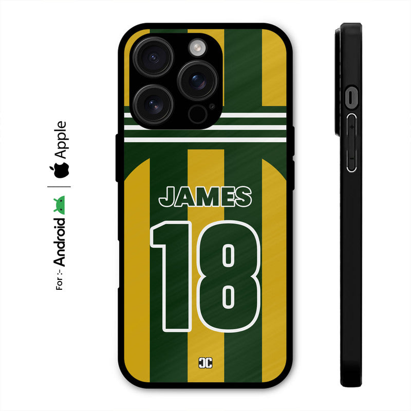 James Cricket Jersey Case – Custom Name & Number | PrintShield Mobile Cover