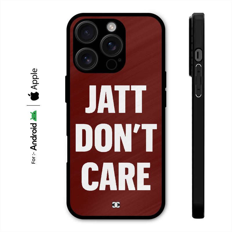 Jatt Dont Care Case – Premium PrintShield Mobile Cover