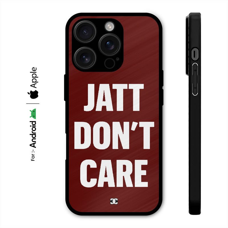 Jatt Dont Care Case – Premium PrintShield Mobile Cover