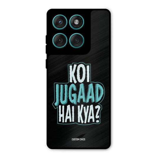 Jugaad Hai Kya Motorola Edge 60 Mobile Back Cover - Typography PrintShield Case