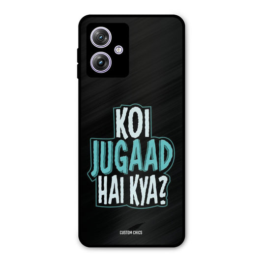 Jugaad Hai Kya Motorola G64 5G Mobile Back Cover - Typography PrintShield Case