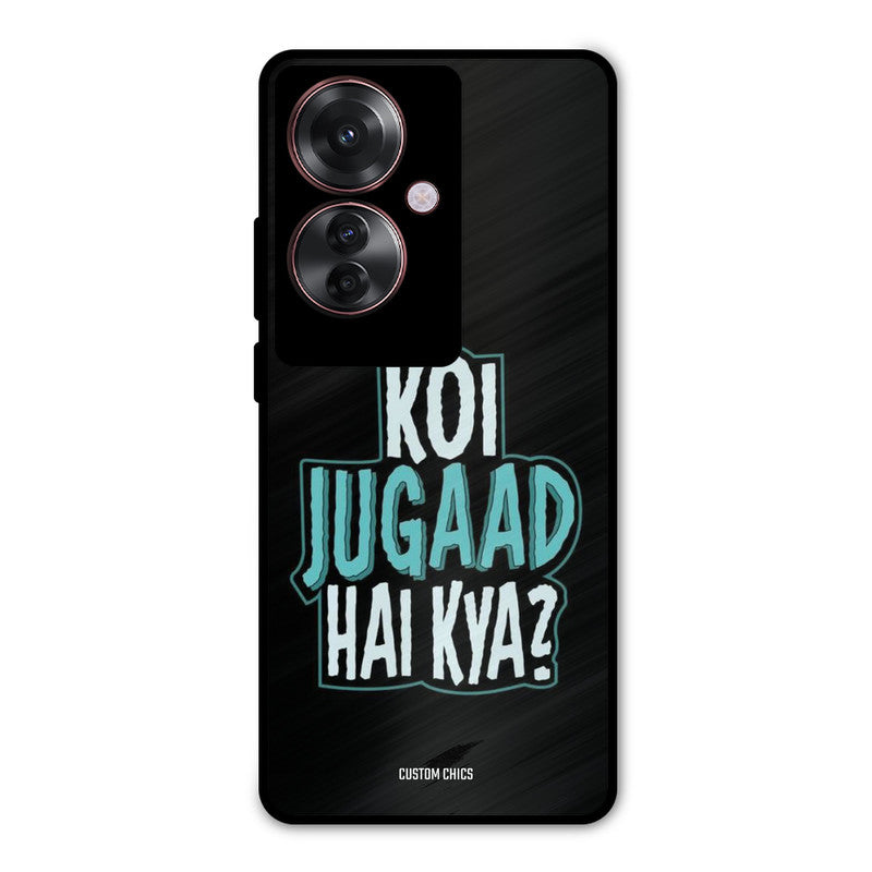 Jugaad Hai Kya Oppo F25 Pro Mobile Back Cover - Typography PrintShield Case