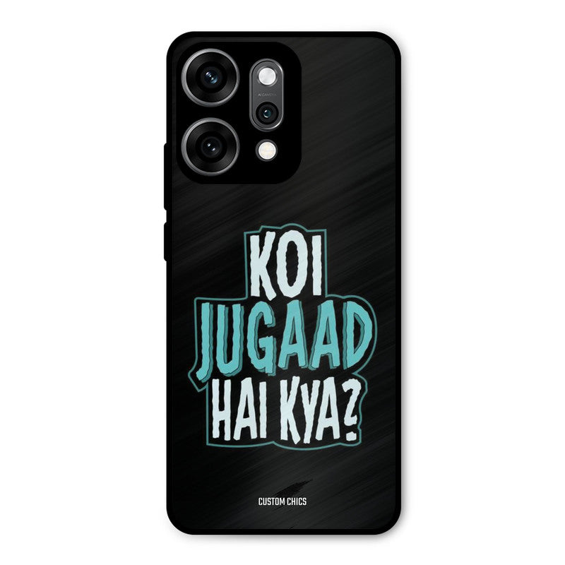 Jugaad Hai Kya Oppo Reno 14 Pro Mobile Back Cover - Typography PrintShield Case