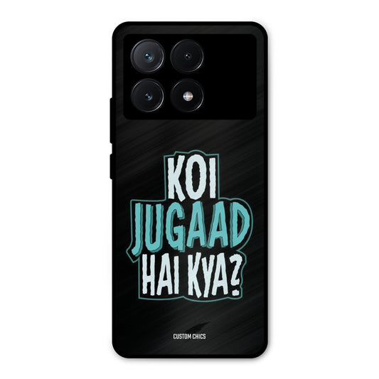 Jugaad Hai Kya Poco X6 Pro Mobile Back Cover - Typography PrintShield Case