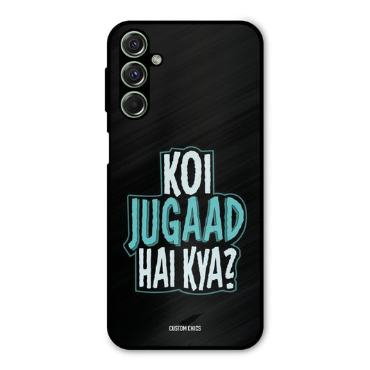 Jugaad Hai Kya Samsung Galaxy M34 Mobile Back Cover - Typography PrintShield Case