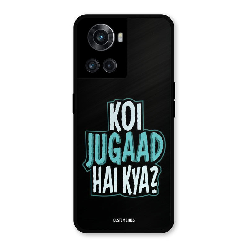 Jugaad Hai Kya OnePlus 10R Mobile Back Cover - Typography PrintShield Case