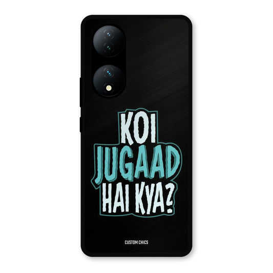 Jugaad Hai Kya Vivo Y100 Mobile Back Cover - Typography PrintShield Case