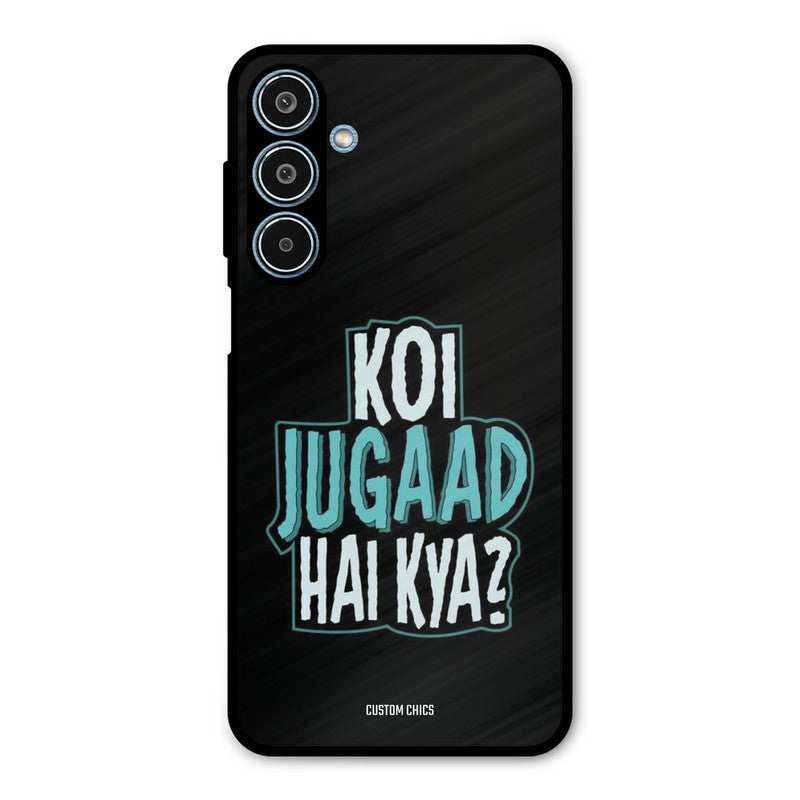 Jugaad Hai Kya Samsung Galaxy M35 5G Mobile Back Cover - Typography PrintShield Case