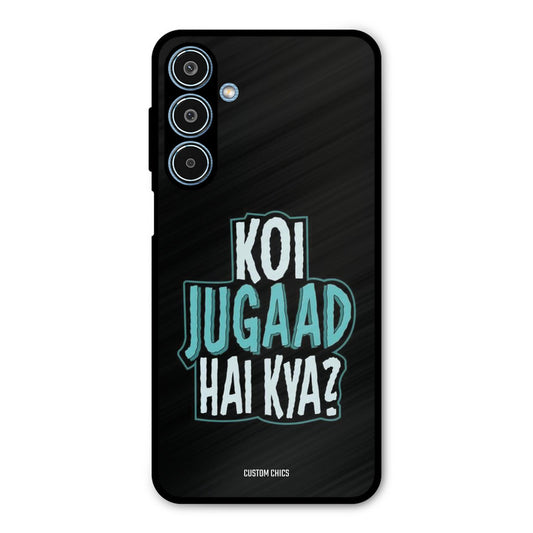 Jugaad Hai Kya Samsung Galaxy M35 5G Mobile Back Cover - Typography PrintShield Case