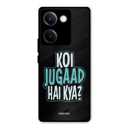 Jugaad Hai Kya Vivo Y300 Plus Mobile Back Cover - Typography PrintShield Case