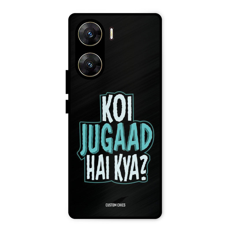 Jugaad Hai Kya Vivo V29e Mobile Back Cover - Typography PrintShield Case