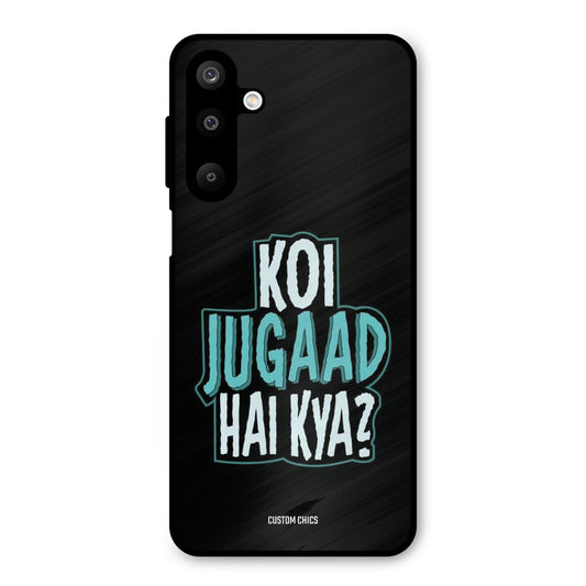 Jugaad Hai Kya Samsung Galaxy M16 Mobile Back Cover - Typography PrintShield Case