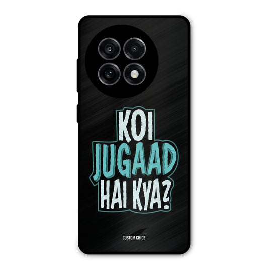 Jugaad Hai Kya OnePlus 13R Mobile Back Cover - Typography PrintShield Case