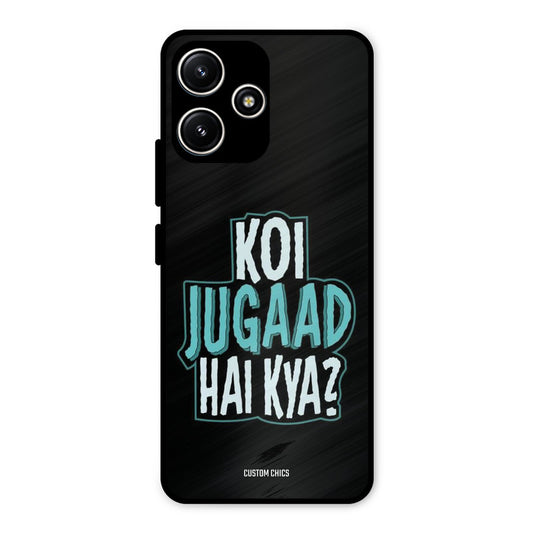 Jugaad Hai Kya Redmi 12 5G Mobile Back Cover - Typography PrintShield Case