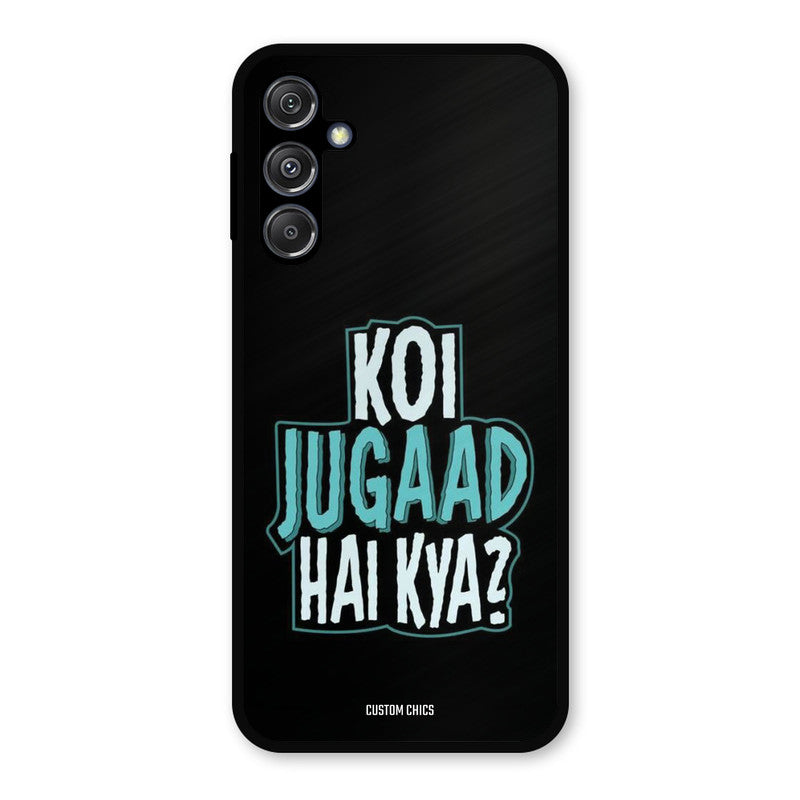 Jugaad Hai Kya Samsung Galaxy M34 5G Mobile Back Cover - Typography PrintShield Case