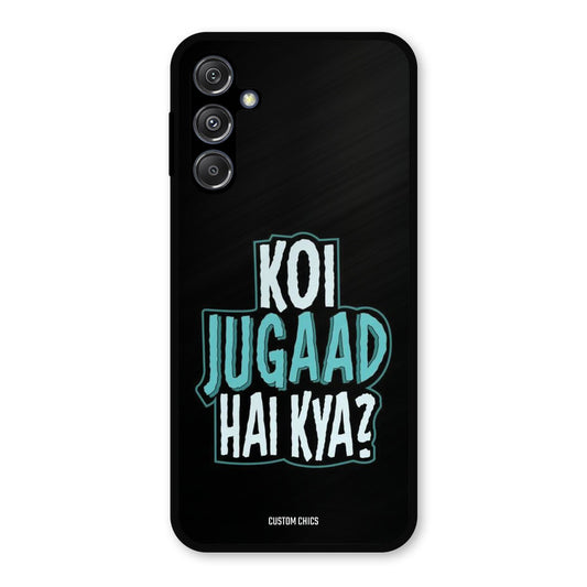 Jugaad Hai Kya Samsung Galaxy M34 5G Mobile Back Cover - Typography PrintShield Case