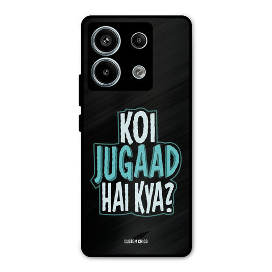 Jugaad Hai Kya Redmi Note 13 Pro 5G Mobile Back Cover - Typography PrintShield Case