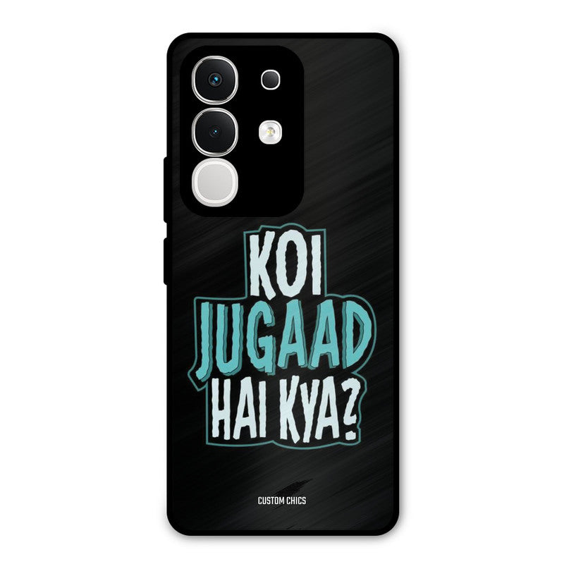 Jugaad Hai Kya Vivo T4x Mobile Back Cover - Typography PrintShield Case