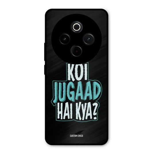 Jugaad Hai Kya iQoo Z10 Mobile Back Cover - Typography PrintShield Case