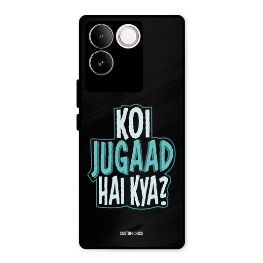 Jugaad Hai Kya Vivo T2 Pro Mobile Back Cover - Typography PrintShield Case