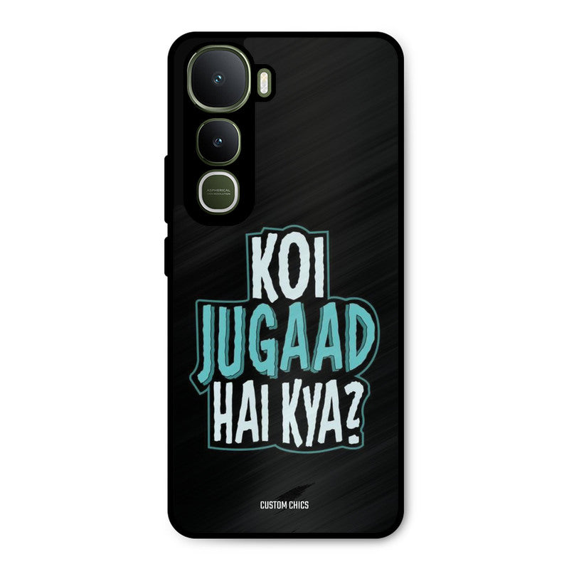 Jugaad Hai Kya Vivo Y400 Mobile Back Cover - Typography PrintShield Case