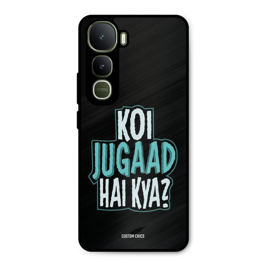 Jugaad Hai Kya Vivo Y400 Mobile Back Cover - Typography PrintShield Case
