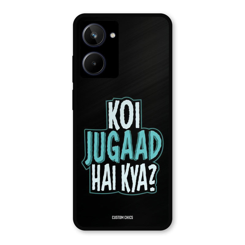 Jugaad Hai Kya Realme 10 Mobile Back Cover - Typography PrintShield Case