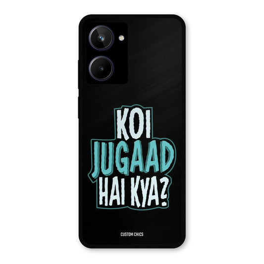 Jugaad Hai Kya Realme 10 Mobile Back Cover - Typography PrintShield Case