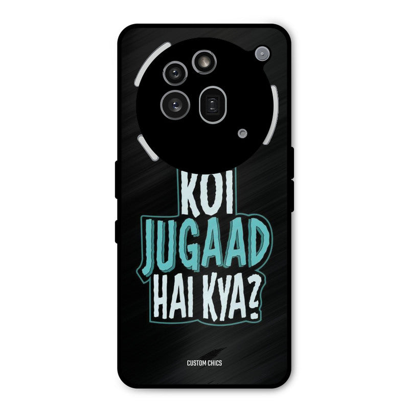 Jugaad Hai Kya Nothing Phone 3A Pro Mobile Back Cover - Typography PrintShield Case