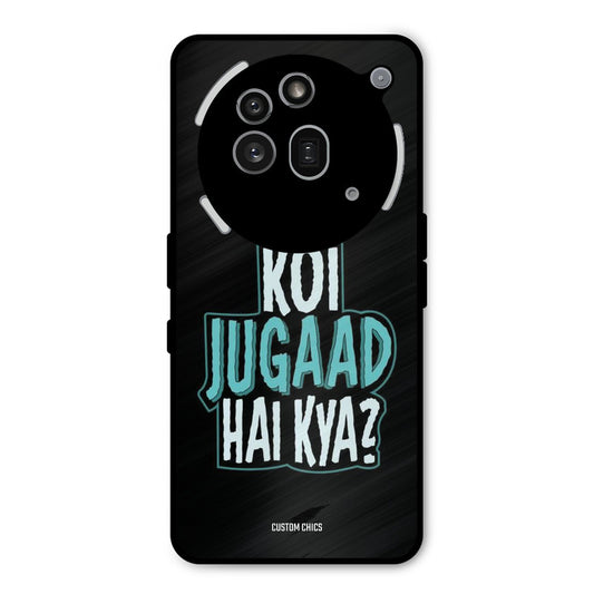 Jugaad Hai Kya Nothing Phone 3A Pro Mobile Back Cover - Typography PrintShield Case