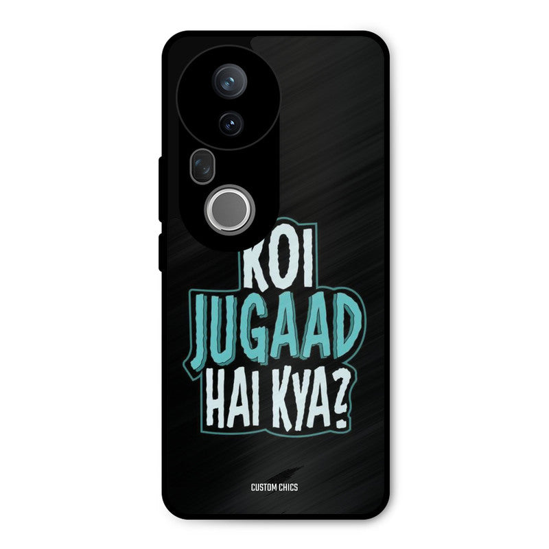 Jugaad Hai Kya Vivo T4 Ultra Mobile Back Cover - Typography PrintShield Case