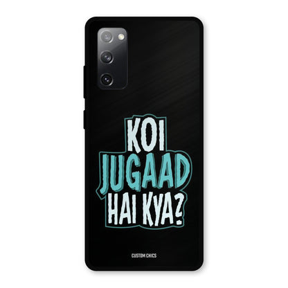 Jugaad Hai Kya Samsung Galaxy S20 FE Mobile Back Cover - Typography PrintShield Case