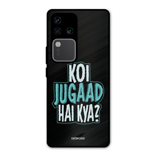 Jugaad Hai Kya Vivo V30 Pro Mobile Back Cover - Typography PrintShield Case