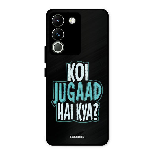 Jugaad Hai Kya Vivo Y200 Mobile Back Cover - Typography PrintShield Case