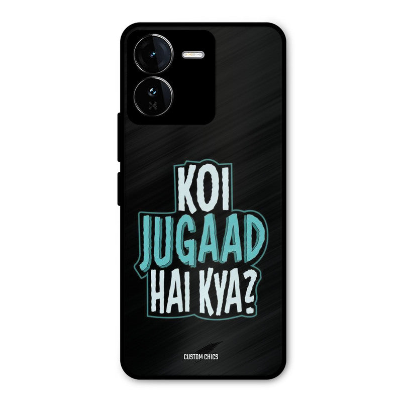 Jugaad Hai Kya iQOO Z9 Mobile Back Cover - Typography PrintShield Case
