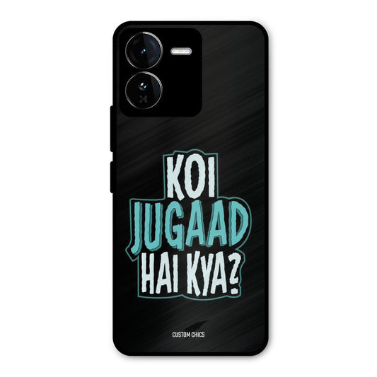 Jugaad Hai Kya iQOO Z9 Mobile Back Cover - Typography PrintShield Case