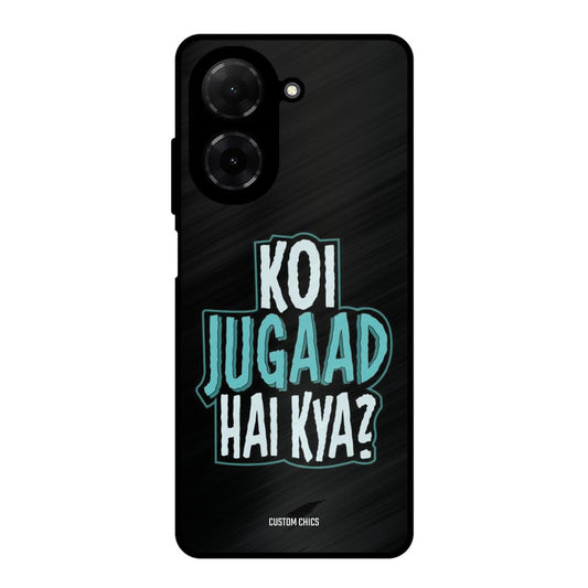 Jugaad Hai Kya Poco C71 Mobile Back Cover - Typography PrintShield Case