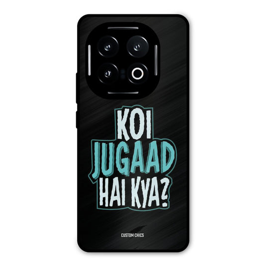 Jugaad Hai Kya iQOO 13 Mobile Back Cover - Typography PrintShield Case