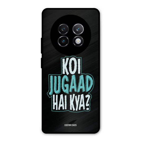 Jugaad Hai Kya Realme 13 Plus Mobile Back Cover - Typography PrintShield Case
