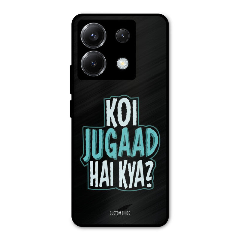 Jugaad Hai Kya Poco X6 Mobile Back Cover - Typography PrintShield Case