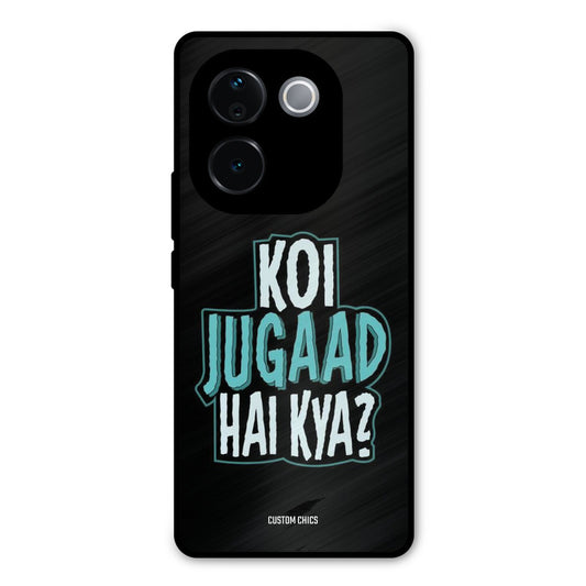Jugaad Hai Kya Vivo T3 Pro Mobile Back Cover - Typography PrintShield Case